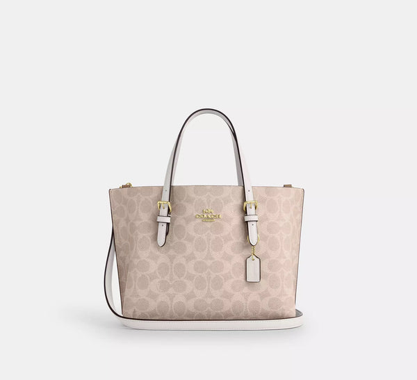 Coach Mollie Tote chica con monograma