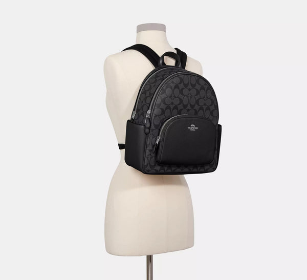 Coach Backpack Court con monograma