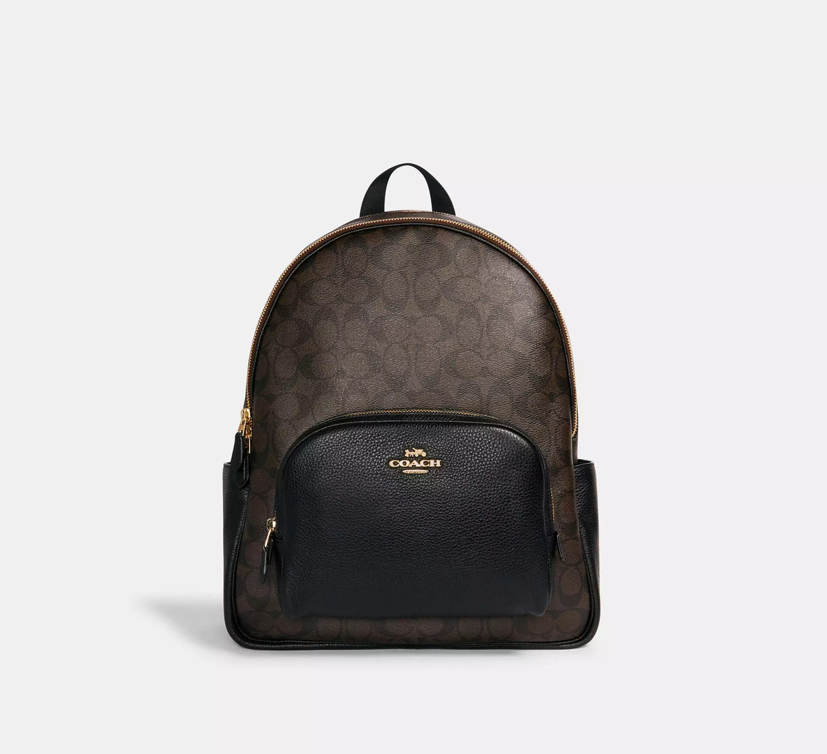 Coach Backpack Court grande con monograma