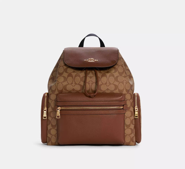 Coach Backpack con monograma