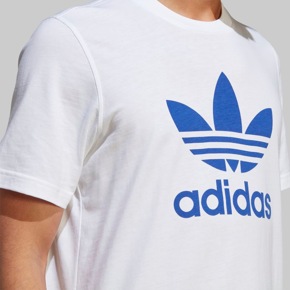 Adidas Playera Originals Trefoil Off White S