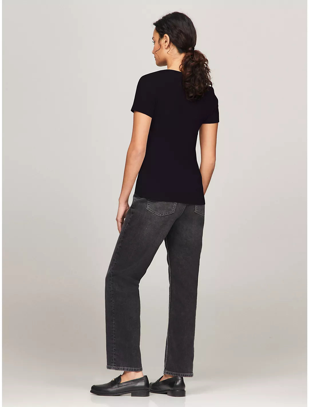 Tommy Hilfiger Playera con escote en V